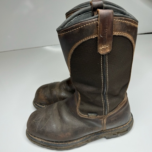 Irish Setter Wellington Men’s‎ Sz 8 Work Boot 83901 - Picture 4 of 6